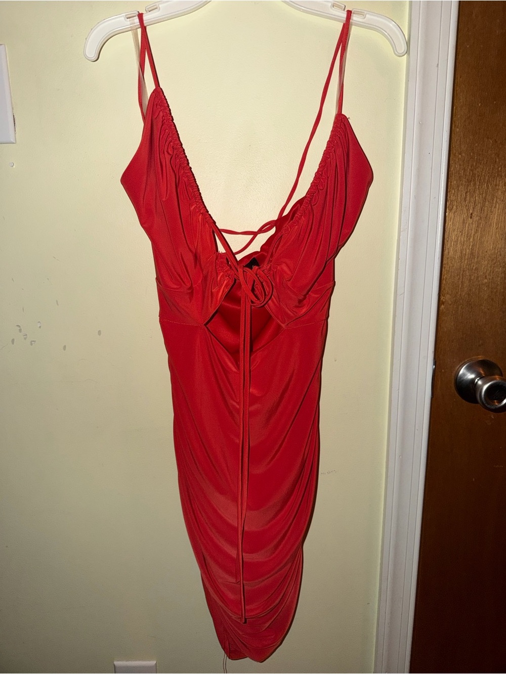 Red Strappy Slip Dress - Women Intimates & Sleepwear